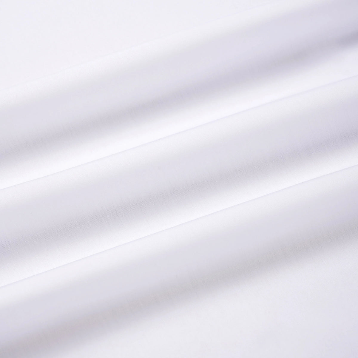 White Slim Fit Double Cuff Poplin Formal Shirt