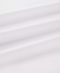 White Tailored Fit Double Cuff Pleat Front Poplin Evening Shirt