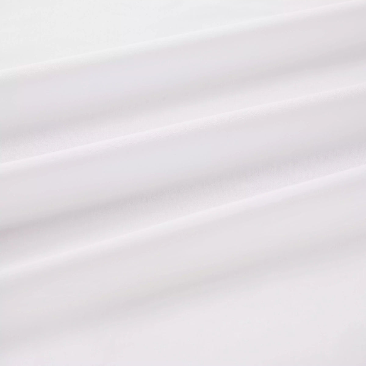 White Tailored Fit Double Cuff Pleat Front Poplin Evening Shirt